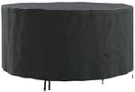 vidaXL Gartenm&ouml;belabdeckung Schwarz 182 x 182 x 85 cm 210D-Gewebe 4106008