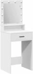 vidaXL Schminktisch mit Schubladen Wei&szlig; 50 x 41 x 135 cm Holzwerkstoff 865091