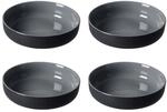 Ritzenhoff & Breker Jasper Suppenschale 19 cm 4er Set Schwarz