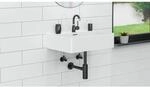 Kirchhoff Design Waschbecken Siphon Schwarz Matt