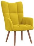 vidaXL Relaxsessel Senfgelb Samt Modell 7