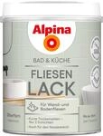 Alpina Fliesen-Lack Bad & K&uuml;che 2 Komponenten Silberfarn Seidenmatt 750 ml