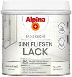 Alpina Fliesenlack Bad & K&uuml;che 3-in-1 Baumwollwei&szlig; 500 ml
