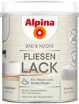 Alpina Fliesen-Lack Bad & K&uuml;che 2 Komponenten Kreidefelsen Seidenmatt 750 ml