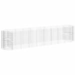 vidaXL Gabionen-Hochbeet Verzinktes Eisen 500x100x100 cm 152048