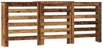 vidaXL Heizk&ouml;rperverkleidung Altholz-Optik 205x21,5x83,5 cm 852724