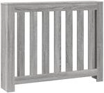 vidaXL Heizk&ouml;rperverkleidung Grau Sonoma 104x20x82 cm Holzwerkstoff 852740