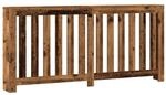 vidaXL Heizk&ouml;rperverkleidung Altholz-Optik 175x20x82 cm Holzwerkstoff 852760