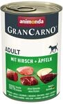 Gran Carno Hunde-Nassfutter Adult mit Hirsch und &Auml;pfeln 400 g
