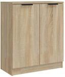 vidaXL Sideboard Sonoma-Eiche 60x30x70 cm Holzwerkstoff 811064