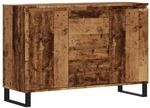 vidaXL Sideboard Altholz-Optik 101,5x35x70 cm Holzwerkstoff 857268