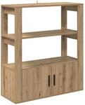 vidaXL Sideboard Artisan-Eiche 30 x 80 x 90 cm Holzwerkstoff 881094