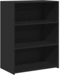 vidaXL Sideboard Schwarz 70x41x93 cm Holzwerkstoff 846370