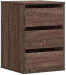 vidaXL Kommode Braun Eichen-Optik 40x41x58 cm Holzwerkstoff