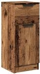 vidaXL Sideboard Altholz-Optik 30x30x70 cm Holzwerkstoff 856951