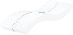 vidaXL Schaumstoffmatratze Wei&szlig; 80x220 cm H&auml;rtegrad H2 H3 4016638