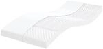vidaXL Schaumstoffmatratze Wei&szlig; 100x210 cm 7-Zonen H&auml;rtegrad 20 ILD 4016648