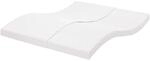 vidaXL Schaumstoffmatratze Wei&szlig; 160x210 cm 7-Zonen H&auml;rtegrad 20 ILD 4016651