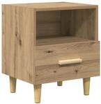 vidaXL Nachttisch Artisan-Eiche 40 x 35 x 47,5 cm Holzwerkstoff 880585