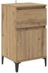 vidaXL Nachttisch Artisan-Eiche 40 x 35 x 70 cm Holzwerkstoff 881253