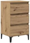 vidaXL Nachttisch Artisan-Eiche 40 x 35 x 70 cm Holzwerkstoff 863438