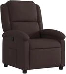 vidaXL Relaxsessel Dunkelbraun Stoff Modell 31
