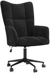 vidaXL Relaxsessel Schwarz Samt 328178