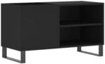 vidaXL Plattenschrank Schwarz 85x38x48 cm Holzwerkstoff 831709