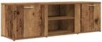 vidaXL TV-Schrank Altholz-Optik 120x34x37 cm Holzwerkstoff 855974