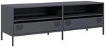 vidaXL TV-Schrank Anthrazit 135x39x43,5 cm Kaltgewalzter Stahl 851336
