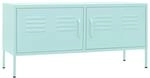 vidaXL TV-Schrank Minzgr&uuml;n 105x35x50 cm Stahl 336230