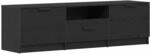 vidaXL TV-Schrank Schwarz 140 x 35 x 40 cm Holzwerkstoff 862088