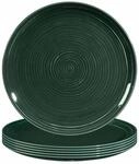 Seltmann Weiden Terra Speiseteller 27,8 cm 6er Set Moosgr&uuml;n