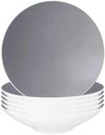 Seltmann Weiden Life Fashion Pasta- und Suppenteller 23 cm 6er Set Elegant Grey