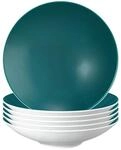 Seltmann Weiden Life Fashion Pasta- und Suppenteller 23 cm 6er Set Trendy Petrol