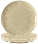 Seltmann Weiden Terra Fr&uuml;hst&uuml;cksteller 22,5 cm 6er Set Sandbeige