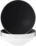 Seltmann Weiden Life Fashion Suppenteller 20 cm 6er Set Glamorous Black