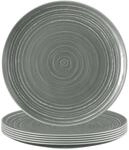 Seltmann Weiden Terra Fr&uuml;hst&uuml;cksteller 22,5 cm 6er Set Perlgrau