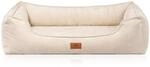 Knuffelwuff Hundebett Nunavut Orthop&auml;disch Cord XXL 120 x 85cm Beige
