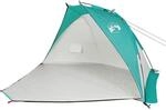 vidaXL Strandzelt Meergr&uuml;n 268x223x125 cm 185T Polyester 94407