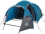 vidaXL Tunnelzelt 3 Personen Blau Wasserdicht 94391