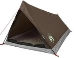 vidaXL Campingzelt 2 Personen Braun Wasserdicht 4009625