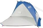 vidaXL Strandzelt Azurblau 268x223x125 cm 185T Polyester 94406