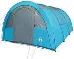 vidaXL Tunnelzelt 4 Personen Blau Wasserdicht 94401