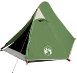 vidaXL Kuppel-Campingzelt 2 Personen Gr&uuml;n Wasserdicht 94319