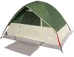 vidaXL Kuppel-Campingzelt 2 Personen Gr&uuml;n Wasserdicht 94691