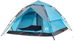 vidaXL Kuppel-Campingzelt 4 Personen Blau Quick Release 4004182