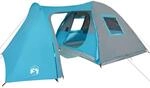 vidaXL Kuppel-Familienzelt 6 Personen Blau Wasserdicht 94354
