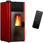 Sannover Pelletofen Anita 12 kW Bordeaux