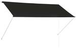 vidaXL Einziehbare Markise 250x150 cm Anthrazit 143760